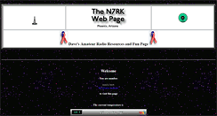 Desktop Screenshot of n7rk.com